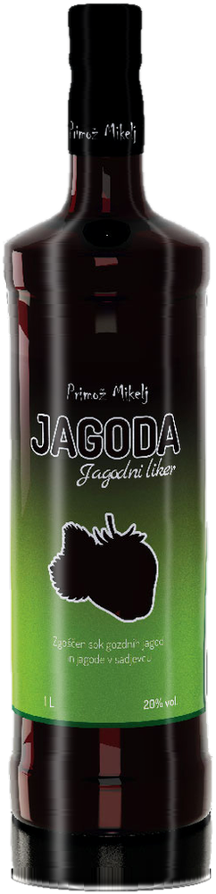 Steklenica Jagoda – Jagodni liker