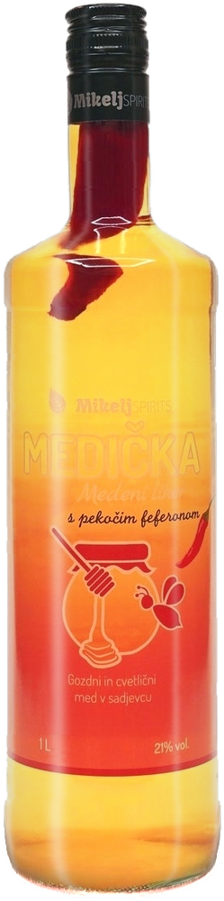 Steklenica Medička s feferonom – Medeni liker s feferonom