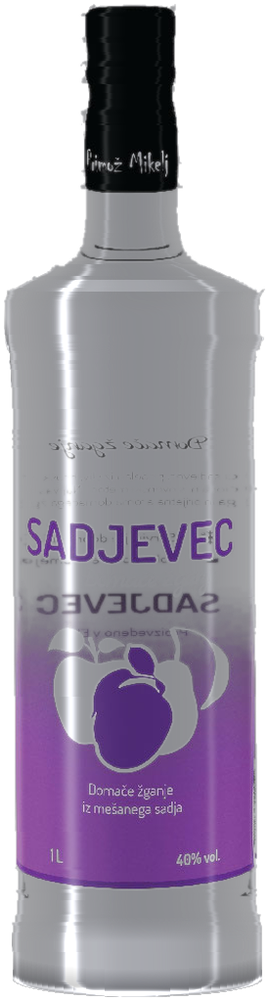 Steklenica Sadjevec – Domače žganje