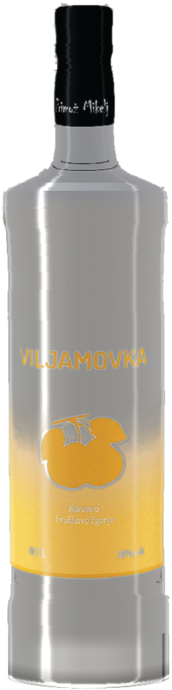 Steklenica Viljamovka – Hruškovo žganje
