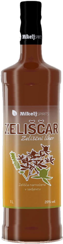 Steklenica Zeliščar – Zeliščni liker